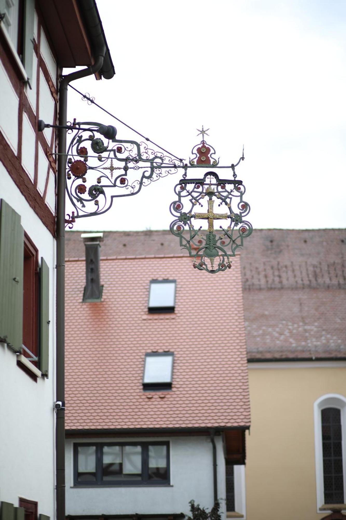 Gasthaus Hotel Zum Kreuz Stetten am Kalten Markt ภายนอก รูปภาพ